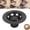 Black, variant on Flower Shaped Bun and Dumpling Machine, Quick Made Pastry Pie Steam Bun Mold, Plastic Baozi Maker for Beginners, Easy to Use Clean (White), normal