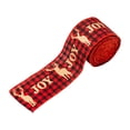 thumbnail image 1 of HBFAGFB Christmas Decorations Party Home Decor Cartoon Stickers Burlap Webbing Decorations G, 1 of 4