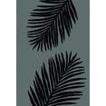 thumbnail image 2 of 1x Studio 24x32 White Modern Wood Framed Museum Art Print Titled - Palm Leaf Color Matched 03, 2 of 4