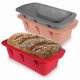 thumbnail image 1 of 3 Pack Bread Pan Loaf Pan Silicone Molds for Baking Silicone Bread Loaf Pan for Homemade Cakes, Brea, 1 of 5