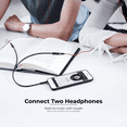 thumbnail image 2 of Cable Divisor Adaptador Audio 3.5mm VENTION 15Cm Trenzado, 2 of 6