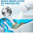 thumbnail image 2 of 2025 New Sink Drain Cleaner, Sink and Drain Cleaner, Multi-functional pipe unclogging agent, Powerful Sink Cleaner for Kitchen and Pipes Cleaning Tool, 2 of 6