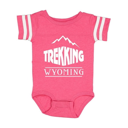

Inktastic Wyoming Trekking Hiking Adventure Gift Baby Boy or Baby Girl Bodysuit