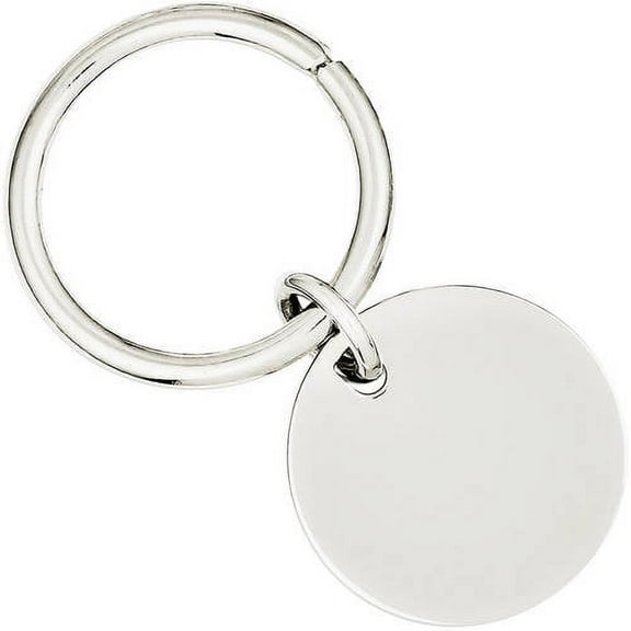 Primal Silver Sterling Silver Rhodium-Plated Key Chain