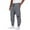 Dark Gray, variant on Men's Sports Pants with Running and Outdoor Design, Featuring Pockets for Work and Casual Use, Perfect for Training, Sports, and Everyday Activities,Army Green L