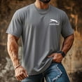 thumbnail image 4 of BiZtdJrK Summer Tops for Men Moisture Wicking Quick Dry Workout Shirts Casual Crew Neck Short Sleeve T-Shirts Gray M, 4 of 10