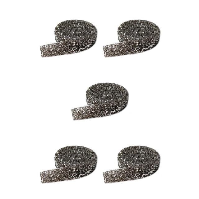Injueey Pegatinas ostentosas para cinturón DIY, decoración para arreglar prendas, cuentas, diseño autoadhesivo, tira de taladro llamativa, Gary Type2 NO2 Injueey CBP353666