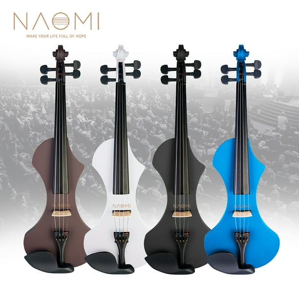 NAOMI NAOMI V1 Series 4/4 Electric Violin with Hand-Carved Solid