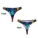 thumbnail image 3 of Fotbe Colorful Tropical Leaves Tanga Sin Costuras para Mujer con Estampado – Panties Invisibles, Transpirables y Cómodos para Uso Diario-Medium, 3 of 6