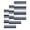 Navy Khaki, variant on Navy Blue Khaki Striped Dish Towels Set, Waffle Weave Kitchen Towels 3 Pieces, Gradient Horizontal Lines Microfiber Hair Face Bath Tea Towel Absorbent Quick Drying Cleaning Dish Cloths, 12"x12"