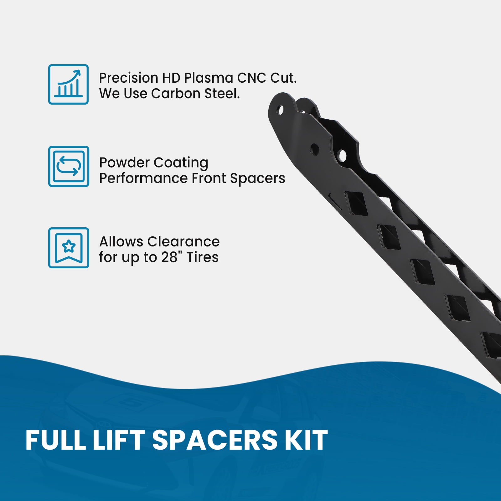 BFO 3" Full Lift Kit Brackets for Honda Pioneer 1000/1000-5 Limited Edition 2017-23