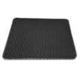 thumbnail image 4 of Cat Litter Box Mat, Less Waste Cat Litter Mat Scatter Control Double Layer  For Cat Litter Box Black,Grey, 4 of 8