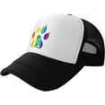thumbnail image 1 of Gay Furry Pride Mesh Back Trucker Cap Baseball Cap, 1 of 8