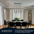 thumbnail image 6 of Sunshine Lighting B3167066 Ambiate Talia Quad Cluster Pendant Light Fixture E26 Base - 40W - Black, 6 of 6
