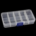 thumbnail image 3 of Lidded Storage Box Container Jewellery Ear Rings Nail Art Decoration 13.2x6.8x2.3cm, 3 of 8