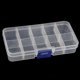 thumbnail image 3 of Caja de almacenamiento de plástico ajustable para joyas, manualidades, herramientas, 13,2 x 6,8 x 2,3 cm, moderna El 13.2x6.8x2.3cm, 3 of 9