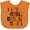 Orange, variant on Inktastic Thanksgiving Gobble Time Turkey Boys or Girls Baby Bib