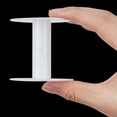 thumbnail image 3 of 20 Packs Small Empty Spools White Plastic Spools Weaving Bobbins Craft Spools for Embroidery Thread Paracord Yarn Ribbon Crafts and Sewing 2.2X 2.3 inch, 3 of 7