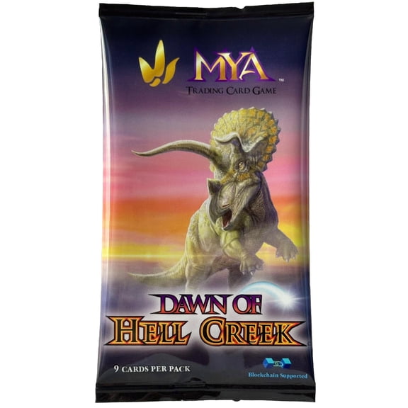 MYA Trading Card Game Dawn of Hell Creek Booster Pack