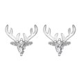 thumbnail image 2 of Earrings Antler Deer Earpin Boho Ear Crawler Wrap Earring Bohemian Jewelry Gift------Product code 78359, 2 of 4