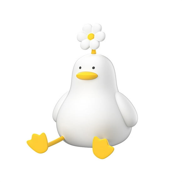 Veilleuses pour Enfants pour Chambre Fleur Pat Lampe Interactive en Silicone, Détecteur de Mouvement Allumage/extinction Automatique, Veilleuse à Détecteur de Lumière