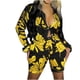 thumbnail image 1 of Conjunto de traje de manga larga de camisa de verano de moda para mujer Conjuntos sexy con estampado de cuello en V Wmkox8yi  bvn2874, 1 of 1