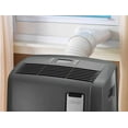 thumbnail image 2 of Restored DeLonghi 7,200 BTU (12,500 BTU ASHRAE) Portable Air Conditioner with Heat, Black (Refurbished), 2 of 5