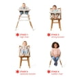 thumbnail image 2 of Skip Hop EON 4-in-1 High Chair Oat for Infant and Toddler, 2 of 6