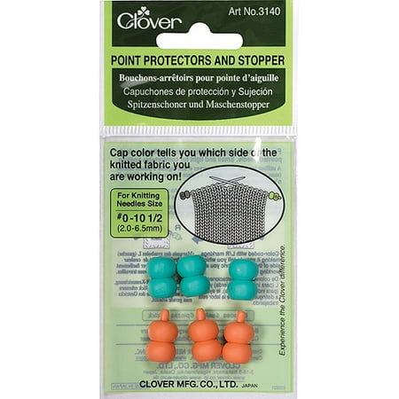 Clover Point Protectors and Stopper, For Sizes 0 and 10.5, 6-Pack