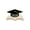Black-3, variant on 3-5Pcs 2026 Graduation Brooch Pins,Class of 2026 Graduation Cap Enamel Badges for High School College Teacher Student Clothes Bags Decor