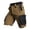 #049-Brown, variant on TaTaai Mens Cargo Shorts Waterproof Tactical Multi Pocket Color Block Straight Loose Fit Elastic Waist Shorts For Outdoor Gift