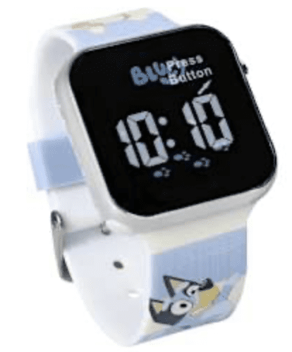 Bluey Digitaluhr Für Jungen – Mit Silikonarmband, LED-Anzeige
