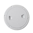 thumbnail image 2 of White Plastic Off Deck Screw Access Hatch Cover for Marine Boat RV - 6inch, 2 of 6