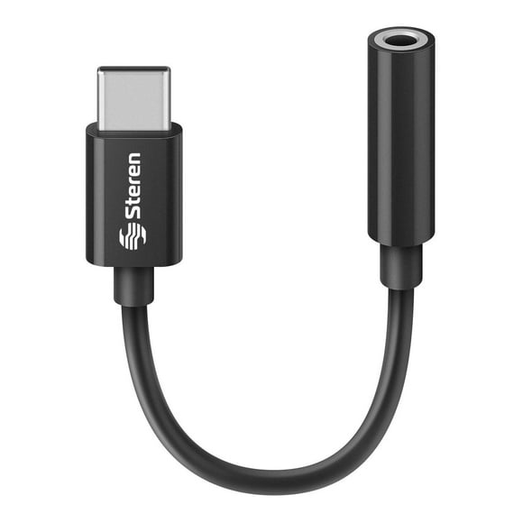 Adaptador USB C a 3,5 mm Steren USB-456