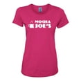 thumbnail image 2 of Mocha Joe's Coffee Stand Shop Logo | Womens Pop Culture Graphic T-Shirt, Fuschia, X-Large, 2 of 4