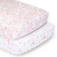 thumbnail image 2 of The Peanutshell Fairytale Forest 12 Piece Baby Nursery Crib Bedding Set, Quilt, Crib Sheets, Crib Skirt, Changing Pad Covers and Liners, and Mobile, 2 of 3