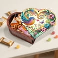 thumbnail image 6 of DIY Diamond Painting Kit Storage Box, Bird-Themed Creative Heart-Shaped Craft Set, Desktop Organiser, Festive Christmas Gift, 6 of 7