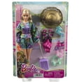 thumbnail image 7 of Barbie Holiday Fun Doll (12 Inches), Blonde Highlighted Hair, Travel tote & Summer Accessories, Kids 3 to 7 Years Old, 7 of 7