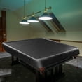 thumbnail image 1 of Billiard Pool Table Cover, Pool Table Protective Cover, Waterproof Dustproof Tearproof Snooker Table Cover for Sun/Rain/Snow/Dust Protection Black 7ft, 1 of 8