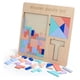 thumbnail image 4 of Multicolor Rompecabezas de en Bloques de Tangram para Niños, 4 of 9