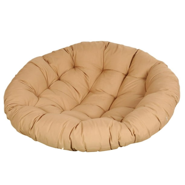 Silla de hamaca cojín silla de jardín tapete liviano lavable al aire libre cojín de asiento al aire libre Caqui