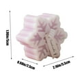 thumbnail image 3 of InsCrazy Candles, Christmas Candles Winter Snowflake Aroma Candle Ambiance Sensation Snowflake Wholesale Christmas Modeling Small Gift Christmas Candle Christmas Gifts for Women, 3 of 6