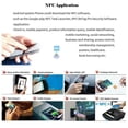 thumbnail image 2 of 100 Pcs Cartes NFC Blanches Vierges pour Étiquettes PVC Autocollants Puce 504 Octets, 2 of 5