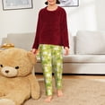 thumbnail image 6 of Xecao Easter Bunny Print Teenagers' Pajama Pants Long Sleep Pants Soft Elastic Waist Pajama Bottoms Elastic waist with 2 Pockets 5-16 Years-XS(5-6), 6 of 6