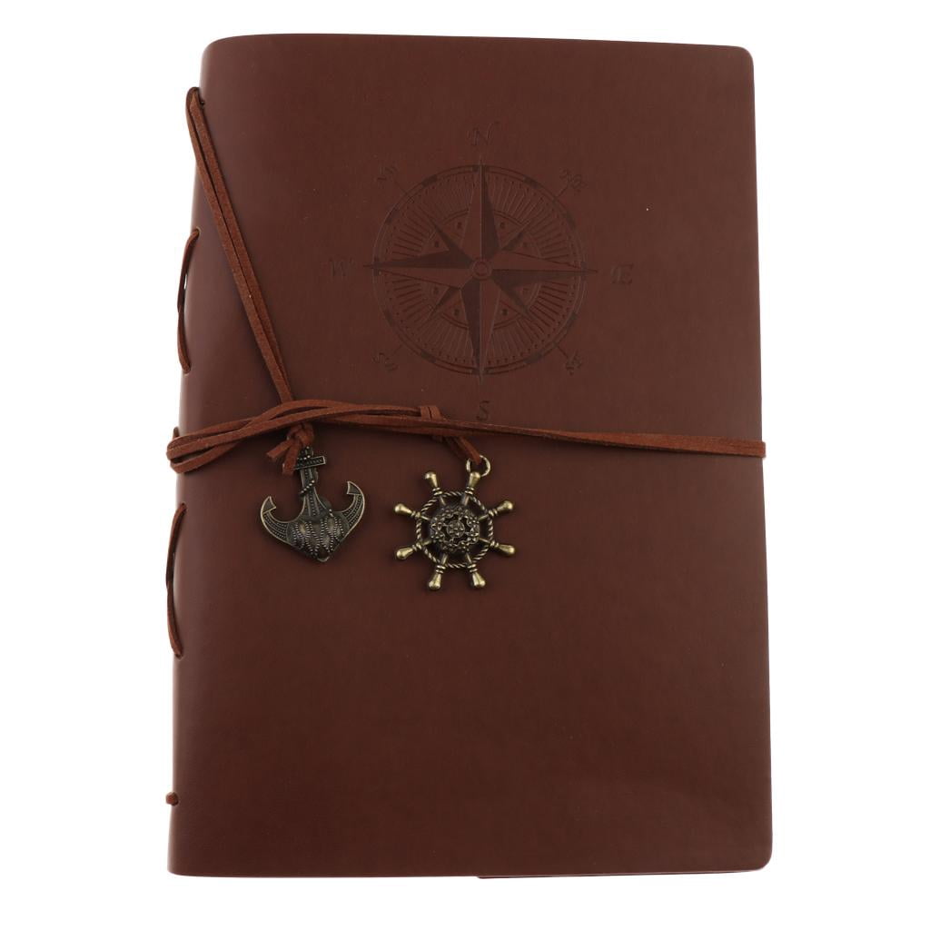 Axioma 3 Pieces A5 Leather Notebook Refillable Travel Diary Perfect