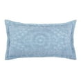 thumbnail image 1 of Taie d'Oreiller en Coton Rio, Bleu - Taille Très Grand, 1 of 1