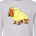 thumbnail image 4 of Inktastic Easter Duck Triceratops Long Sleeve Youth T-Shirt, 4 of 5
