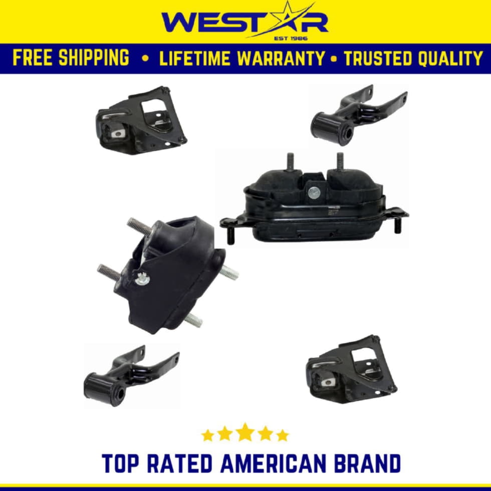Engine Motor & Trans Mount 6PCS Set Compatible for 19972003 Pontiac