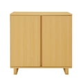 thumbnail image 4 of Better Homes & Gardens Lillian Fluted Bar Cabinet with Storage, Natural Pine Finish, 4 of 6