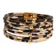 thumbnail image 3 of Pulsera de para mujer, accesorios para conjuntos, fácil de usar, duradera, tipo brazalete. Amarillo leopardo, 3 of 8